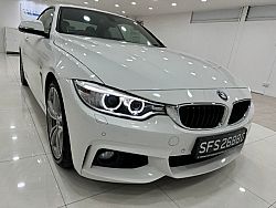 BMW 435I Convertible M Sports HID NAV 2015 White